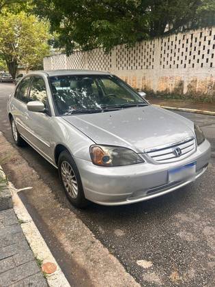 HONDA CIVIC 1.7 EX 16V GASOLINA 4P AUTOMÁTICO